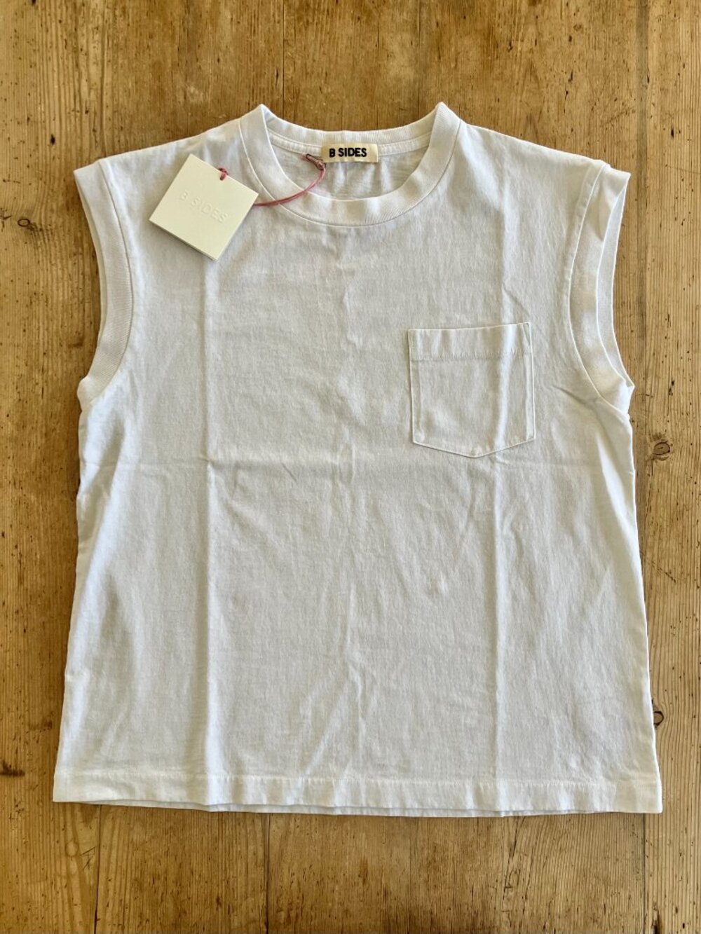 B Sides Jeans Pocket Tank L